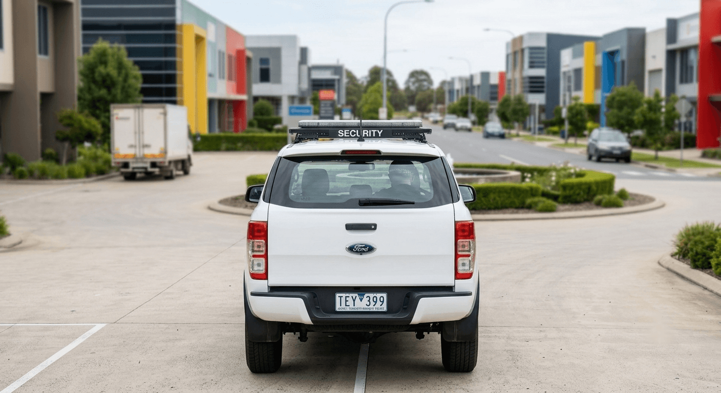 RuRay Services mobile security patrol vehicle